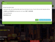 Tablet Screenshot of ordersieutoc.com